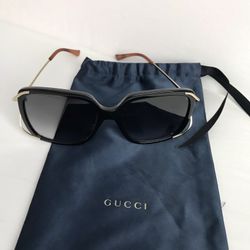 GUCCI; GG0647S-001 SUNGLASSES