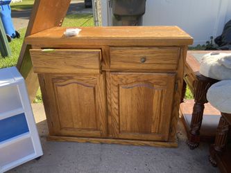 Oak Cabinet (No Vernier100% Oak)