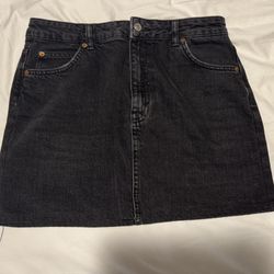 Topshop Denim Skirt 