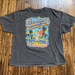 Los Angeles Dodgers X 47’ Brand 75th Anniversary MLB Vintage World Series Tee