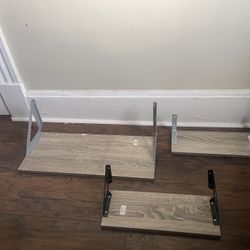 Grey Wall Shelves (3)