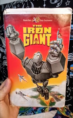 The iron Giant VHS