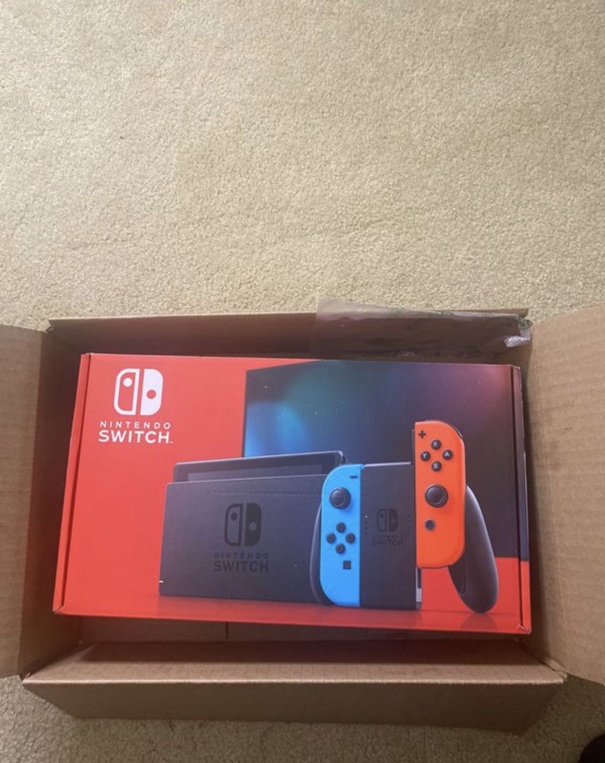 Nintendo Switch with Neon Blue and Neon Red Joy‑Con 32GB BRAND NEW