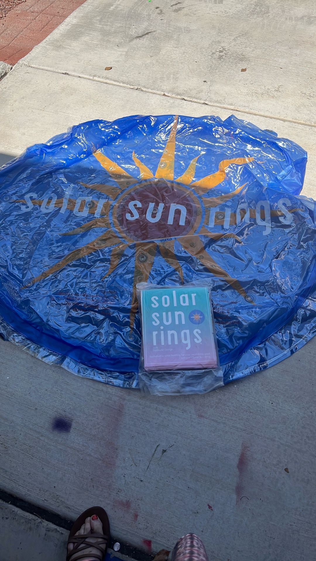 Solar Sun Rings Pool Heater
