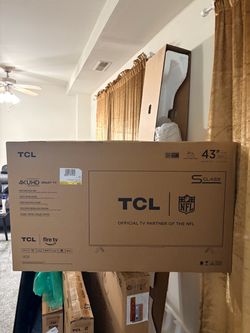 TCL 43 inch UHD SMART TV FIRE TV NEW