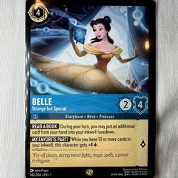 Belle Strange But Special Non-Foil 142/204 Disney Lorcana The First Chapter NM