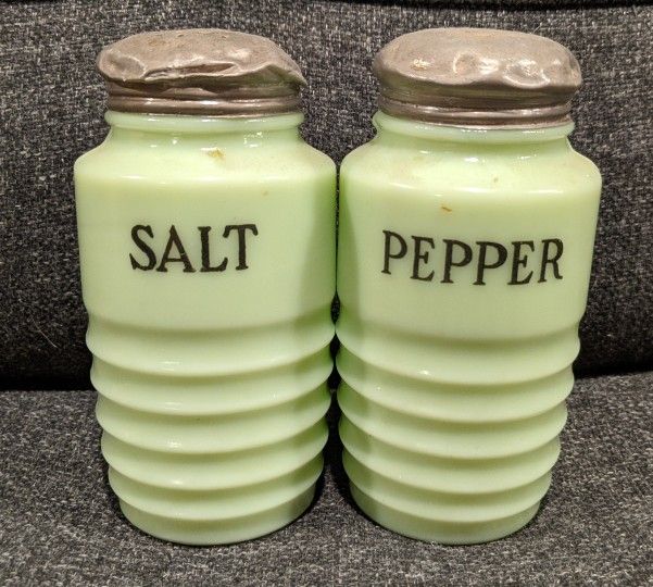 Antique Salt And Pepper Shakers