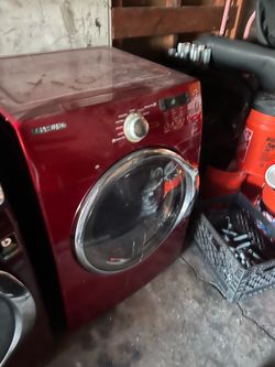 Samsung)washes and dryer