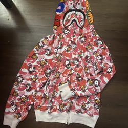 *rare* hello kitty x bape hoodie