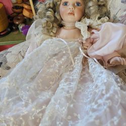 Porcelain  COLLECTIBLE DOLL