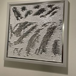 White And Silver Sequinces 