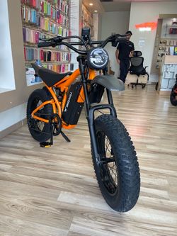 Brand New Orange Bigniu 2000w Ebike 40mph Financing $1-$100 Down