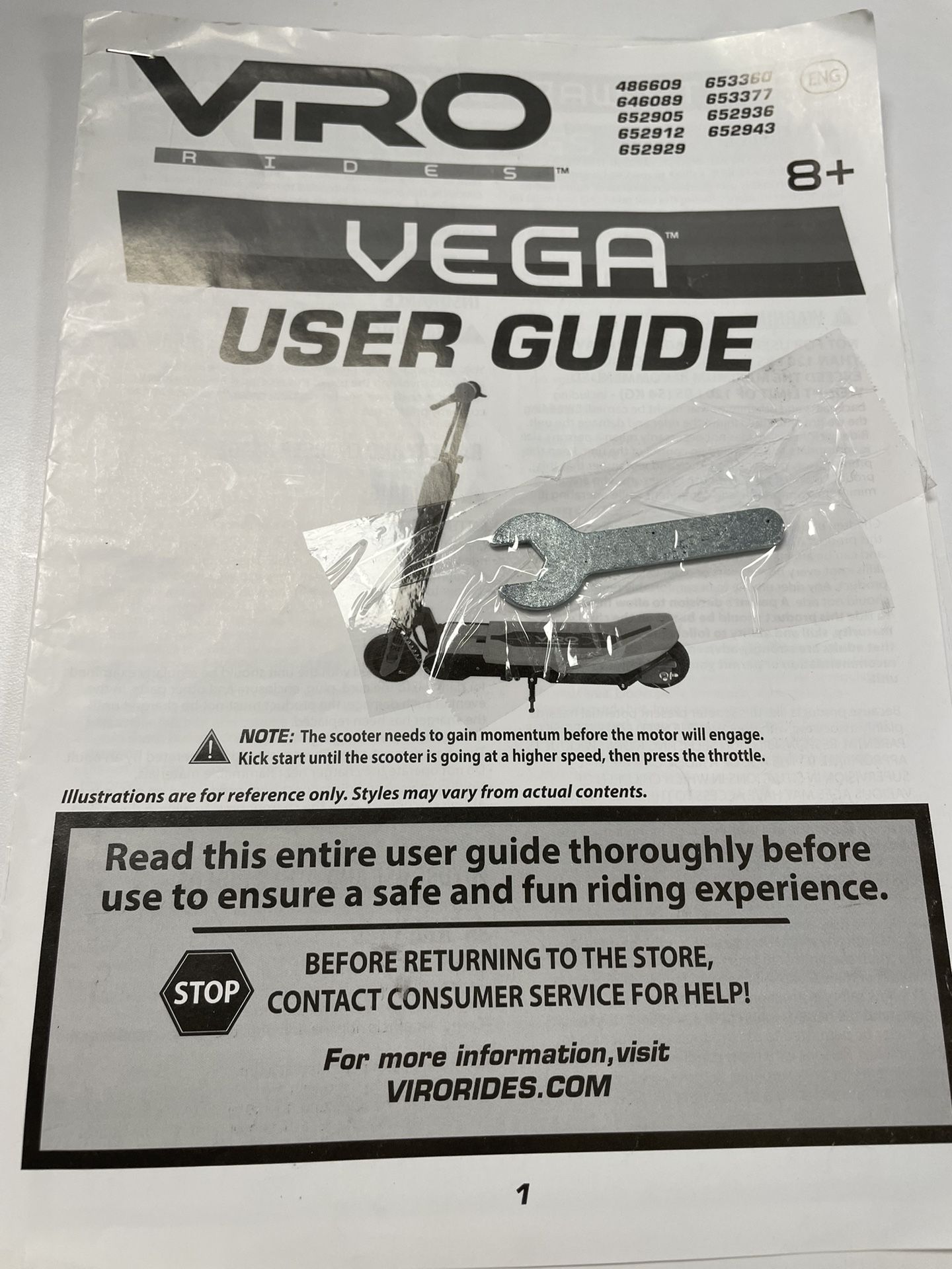 VIRO VEGA ELECTRIC BIKE AND SCOOTER 2 in 1