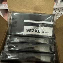 952XL Ink Cartridges Combo Pack  (4 Packs, 1 Black 1Cyan 1Magenta 1Yellow)