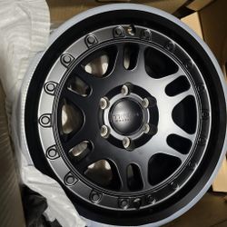4 NEW TREMOR WHEELS 17X8.5 6.135 $800