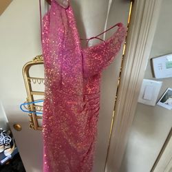 Prom Dress (lace back) Size 4