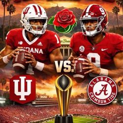 2026 Rose Bowl - CFP Quarterfinal: Indiana Vs Alabama
