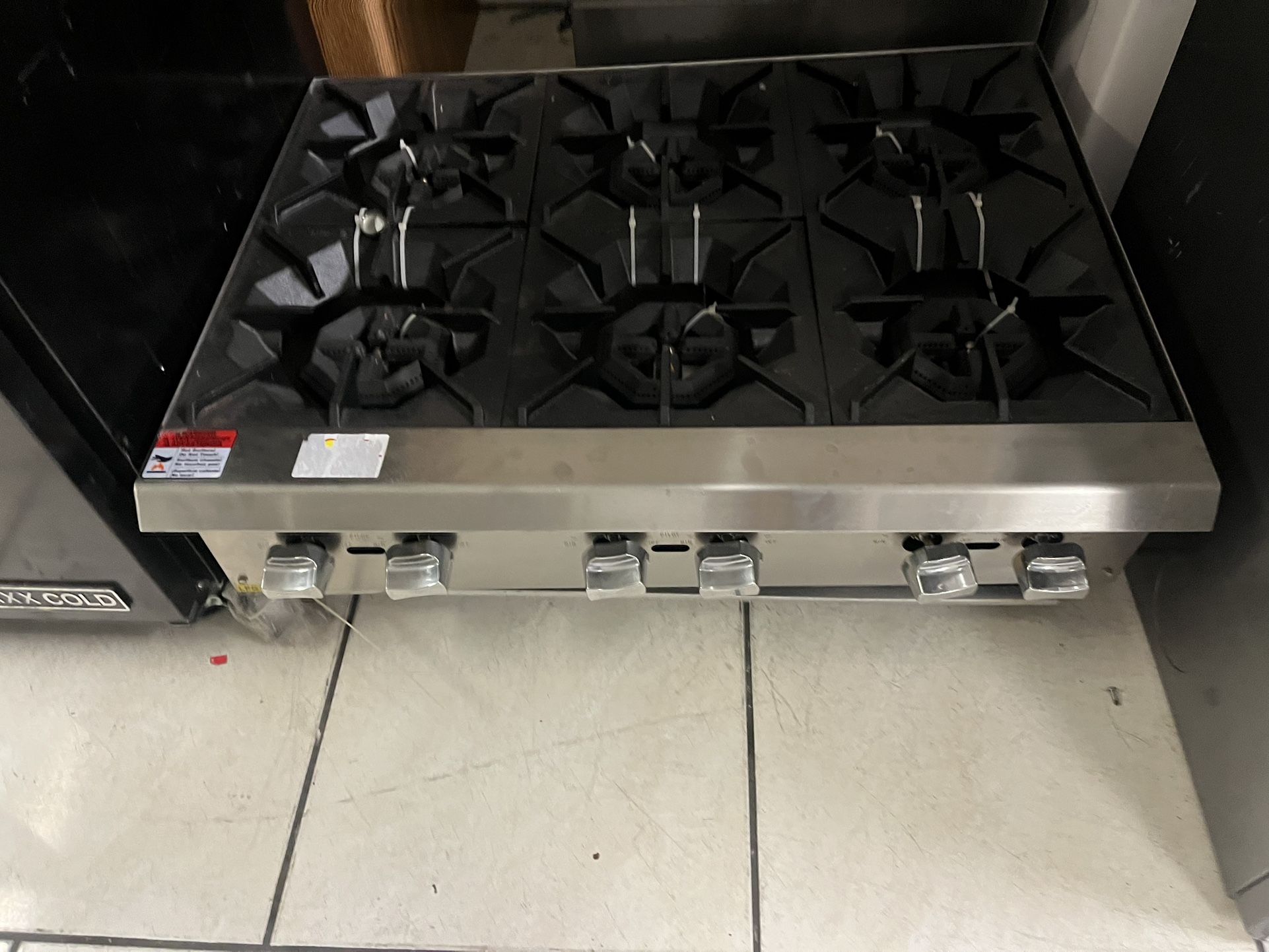 Gas Stove Counter Top 6 Burners