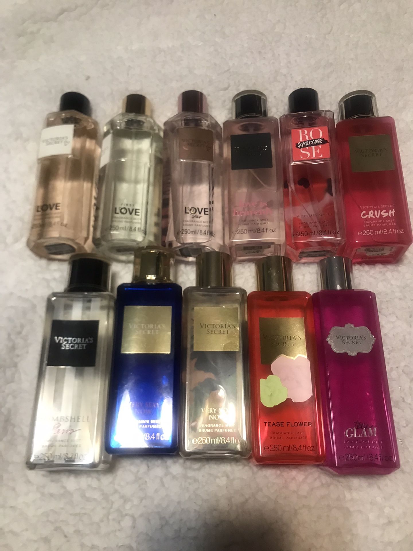 11 Victoria Secret Fragrance Mists