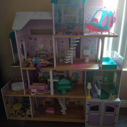 Big Barbie House Plus Extra 