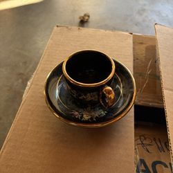 Tea Cup with 24k gold linings