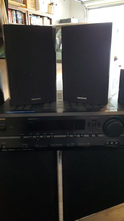 Onkyo reciever Model No. HTR540 & Speakers