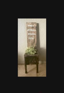 Farmhouse Planter Box Home Decor