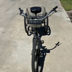 Electric, 3 Wheel bike