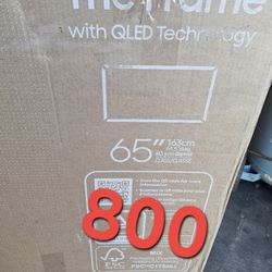 65" FRAME SAMSUNG 4K SMART TV FLASH SALE!!!