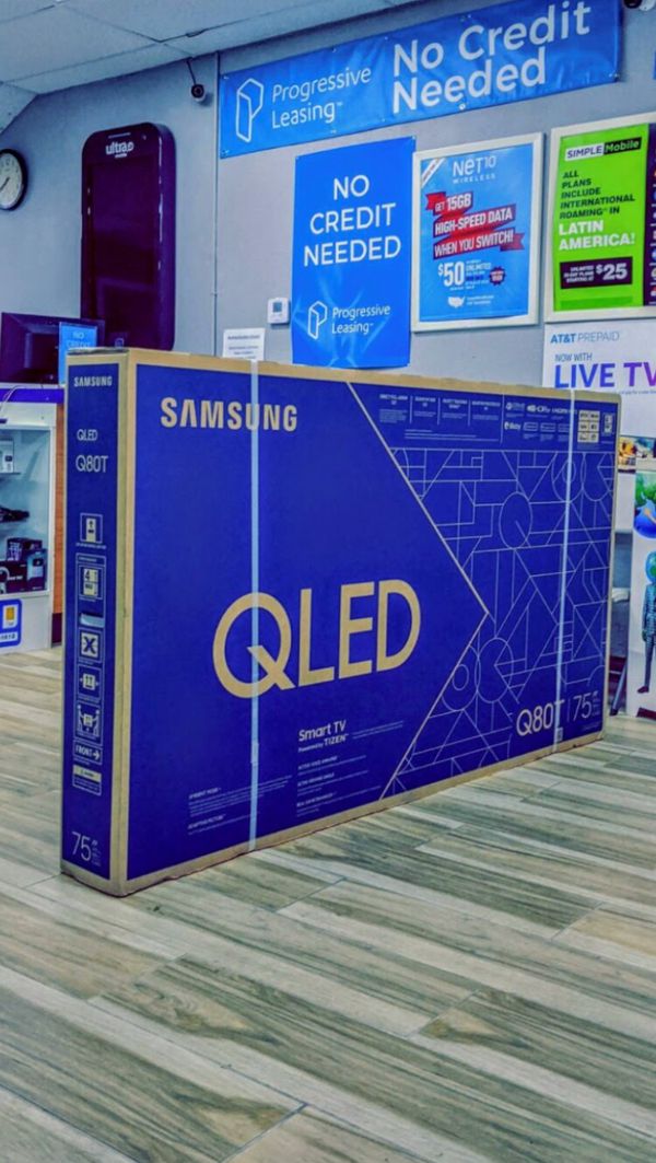 Samsung 75 inch Class - QLED Q80T Series - 4K UHD TV - Smart - LED - with HDR! Brand New in Box ...