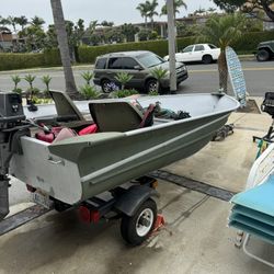 12’ Valco Aluminum Boat