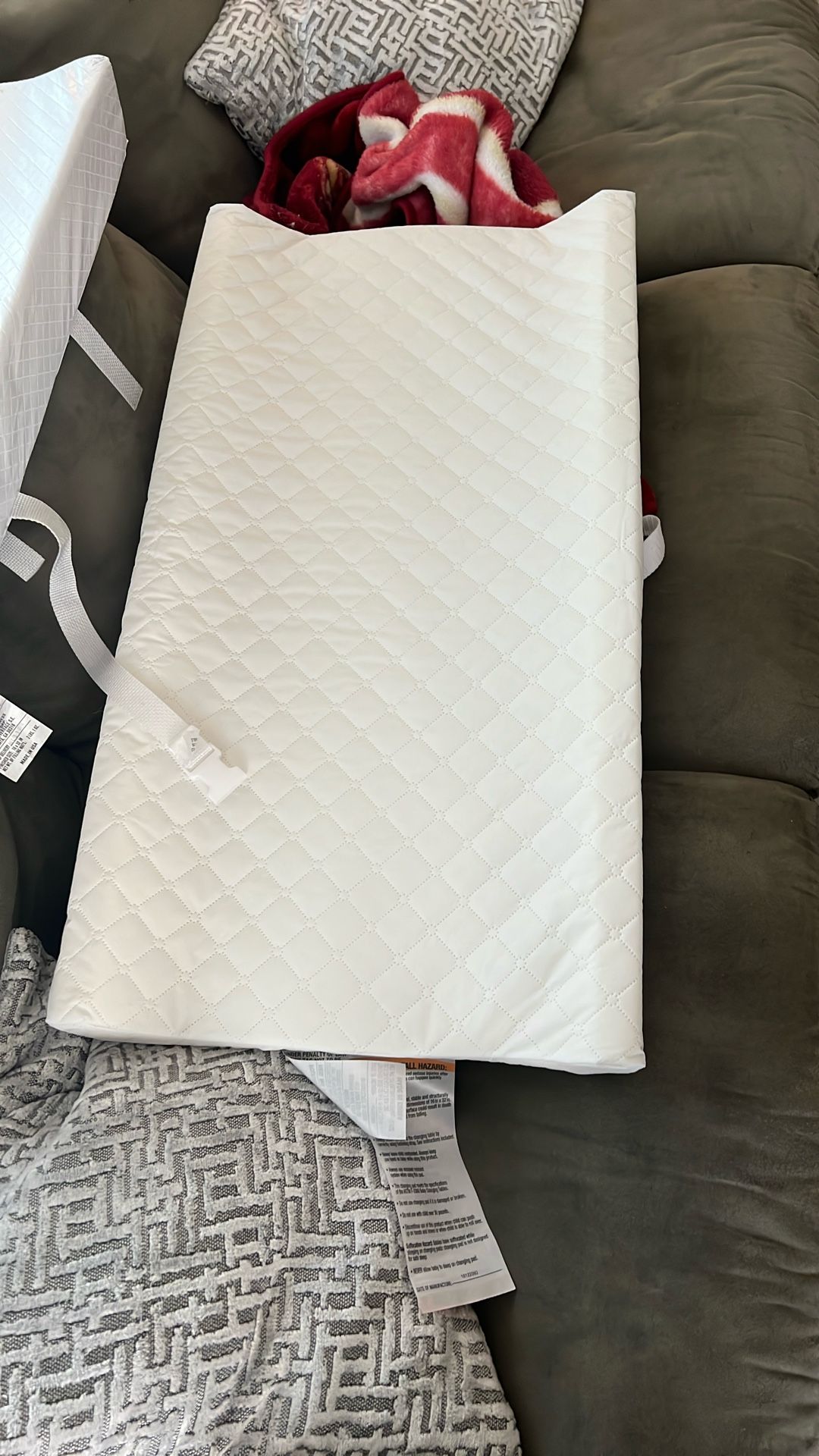 Baby changing pad