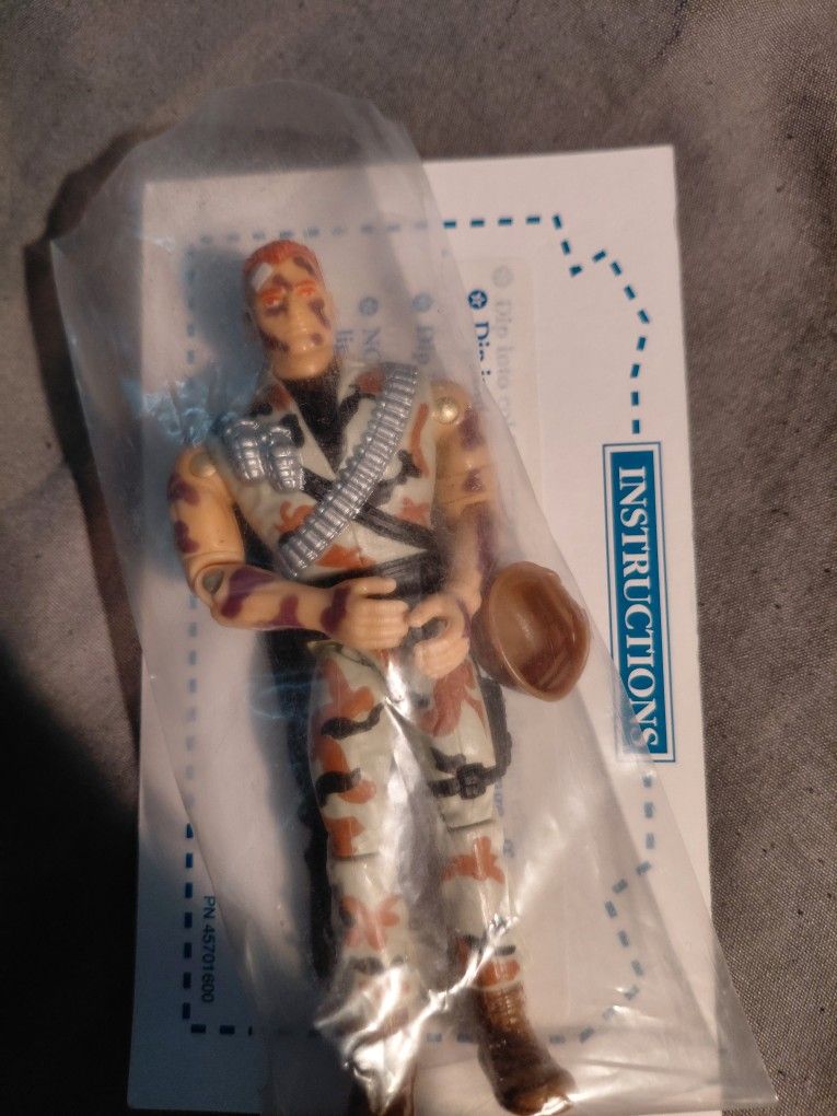 Gi Joe 1995 Desert Camo Sgt Savage Mail Away 