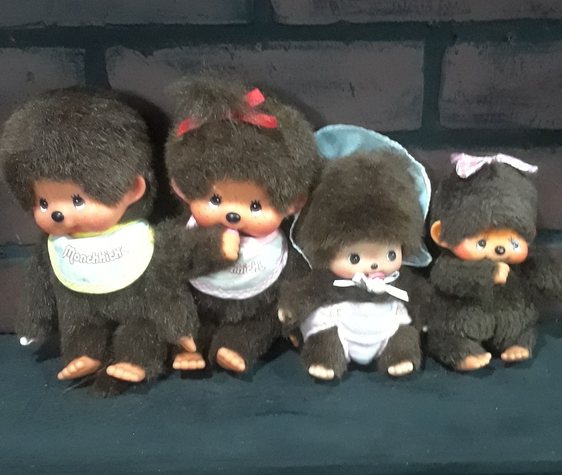 80s classic Monchichi dolls