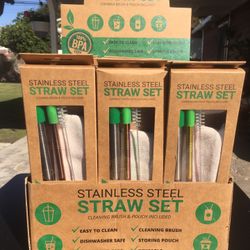 Stainless Steel Straw Sets