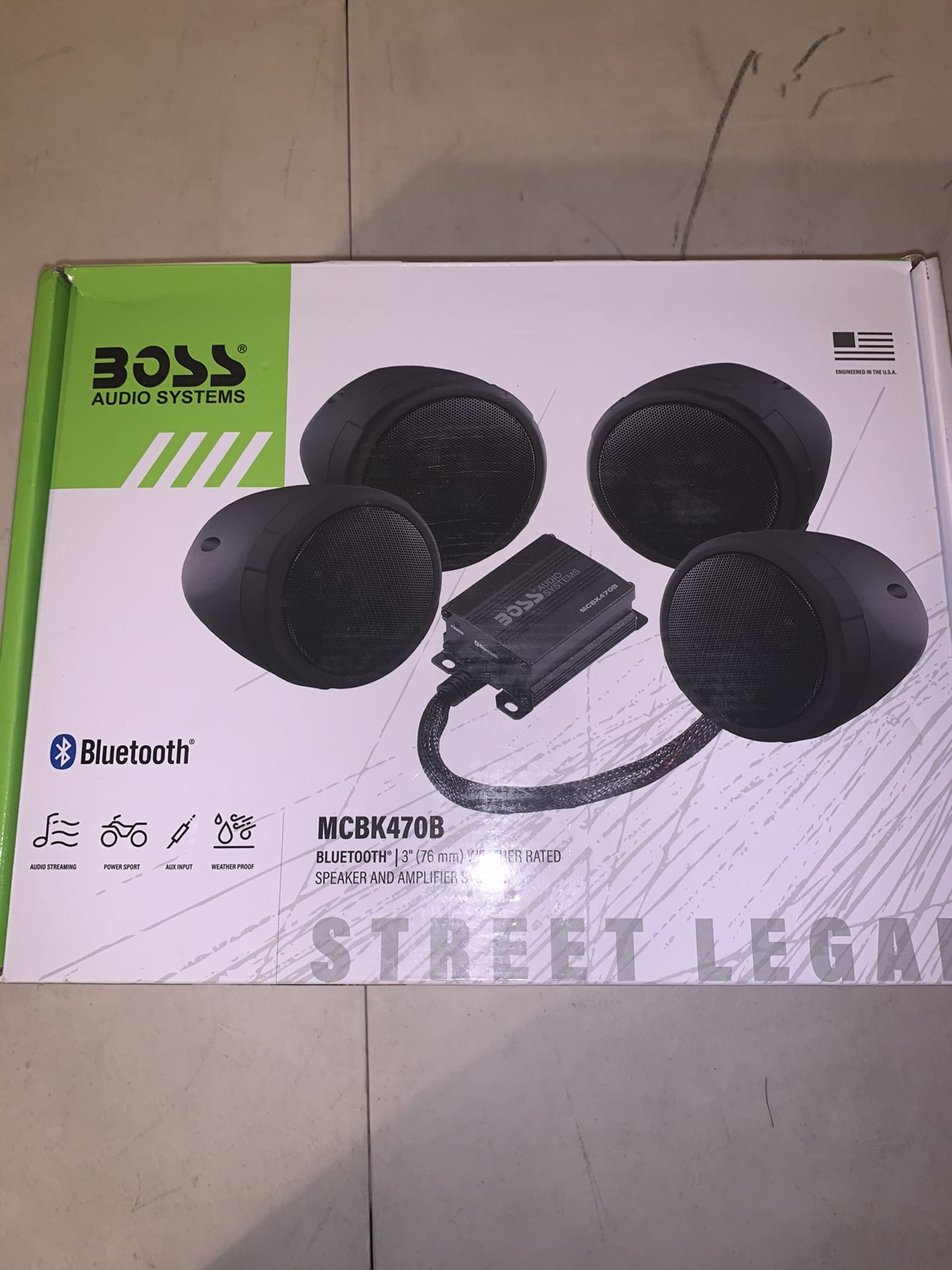 Boss Audio Motorcycle Speakers