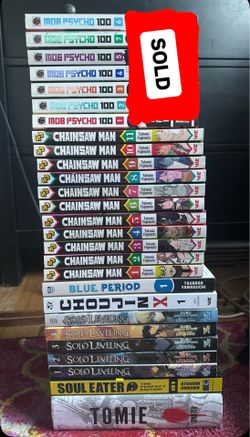 Manga Haul: Chainsaw Man, Choujin X, Tomie etc..