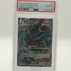 Rayquaza VMAX 102/159 Crown Zenith Holo - PSA 10