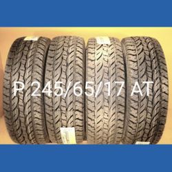 4 New Tires  245/65/17 AT  $ 520 Llantas Nuevas