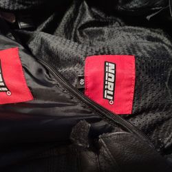NORU Maruchi Leather Riding Jacket, Black Size: 40 PN 