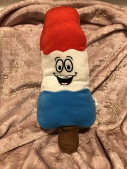 Large 15” bomb pop popsicle plushie plush stuffed animal toy ! Sale! Free gift with purchase!