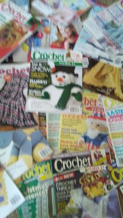Crochet muchas revistas ( magasine)