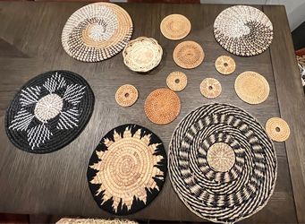 Woven Basket Wall Decor Collection