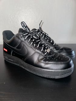 Black Supreme Air Force 1 Size 10 $130 OBO