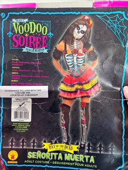 Rubie's Señorita Muerta Day of the Dead Costume Small