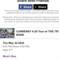 Curren$y Tickets 
