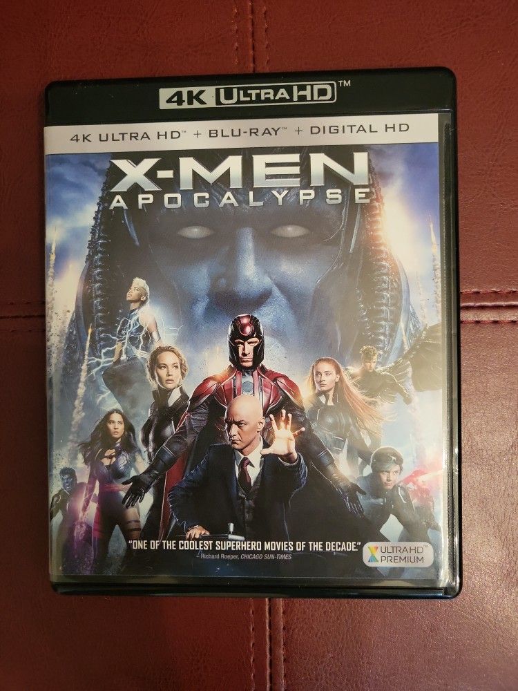 X-Men Apocalypse 4K, Blu-ray + DVD 