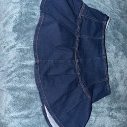 Jean Skirt 