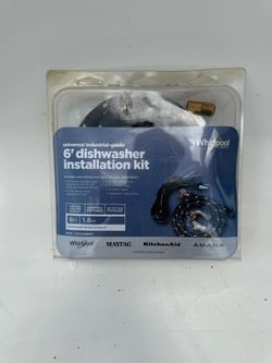 Whirlpool 6 Foot Dishwasher Installation Kit