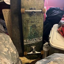 Vintage Cowtown Skateboard 